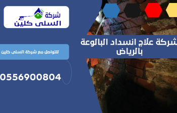 شركة علاج انسداد البالوعة بالرياض